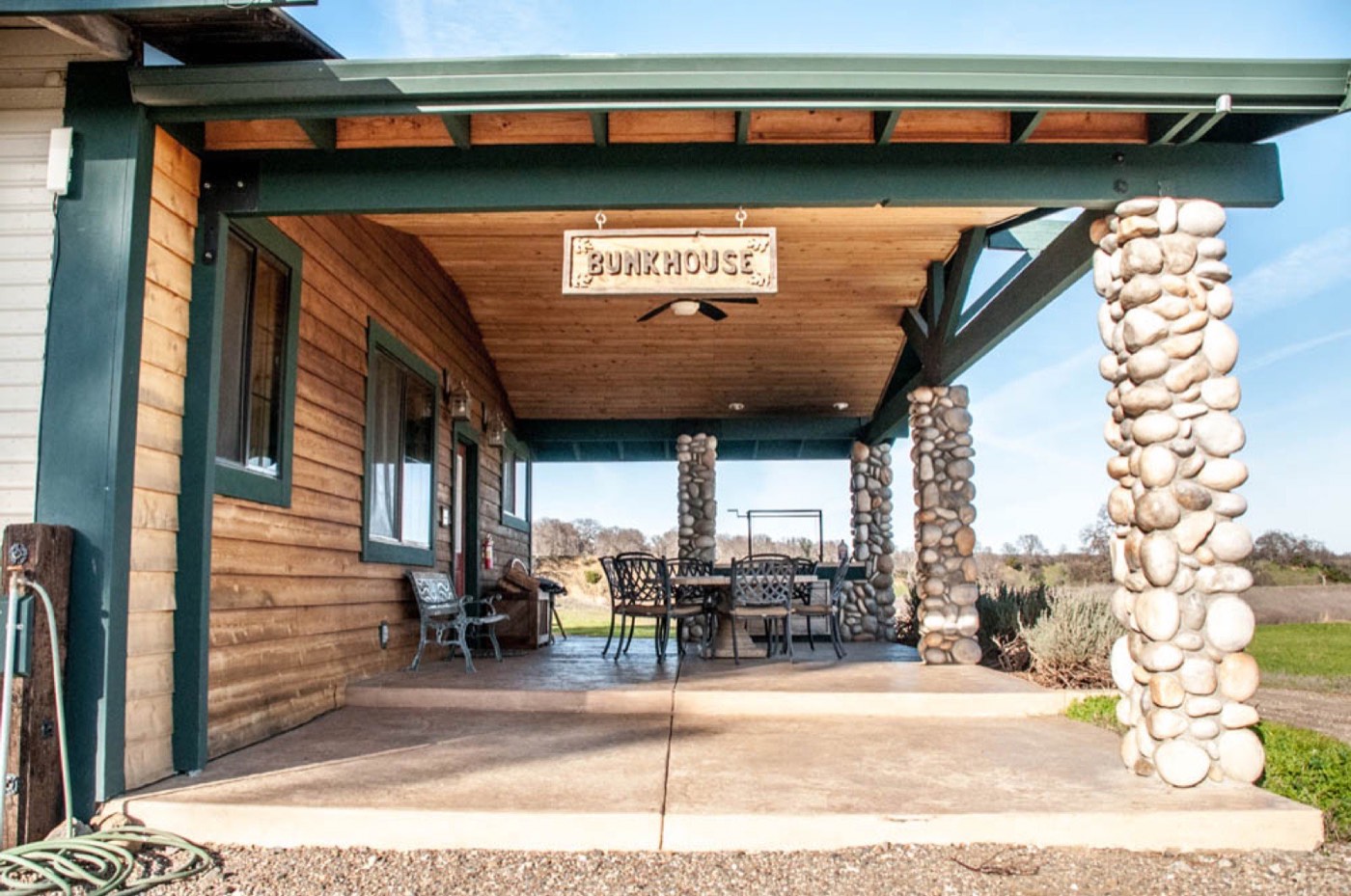 Bunkhouse porch