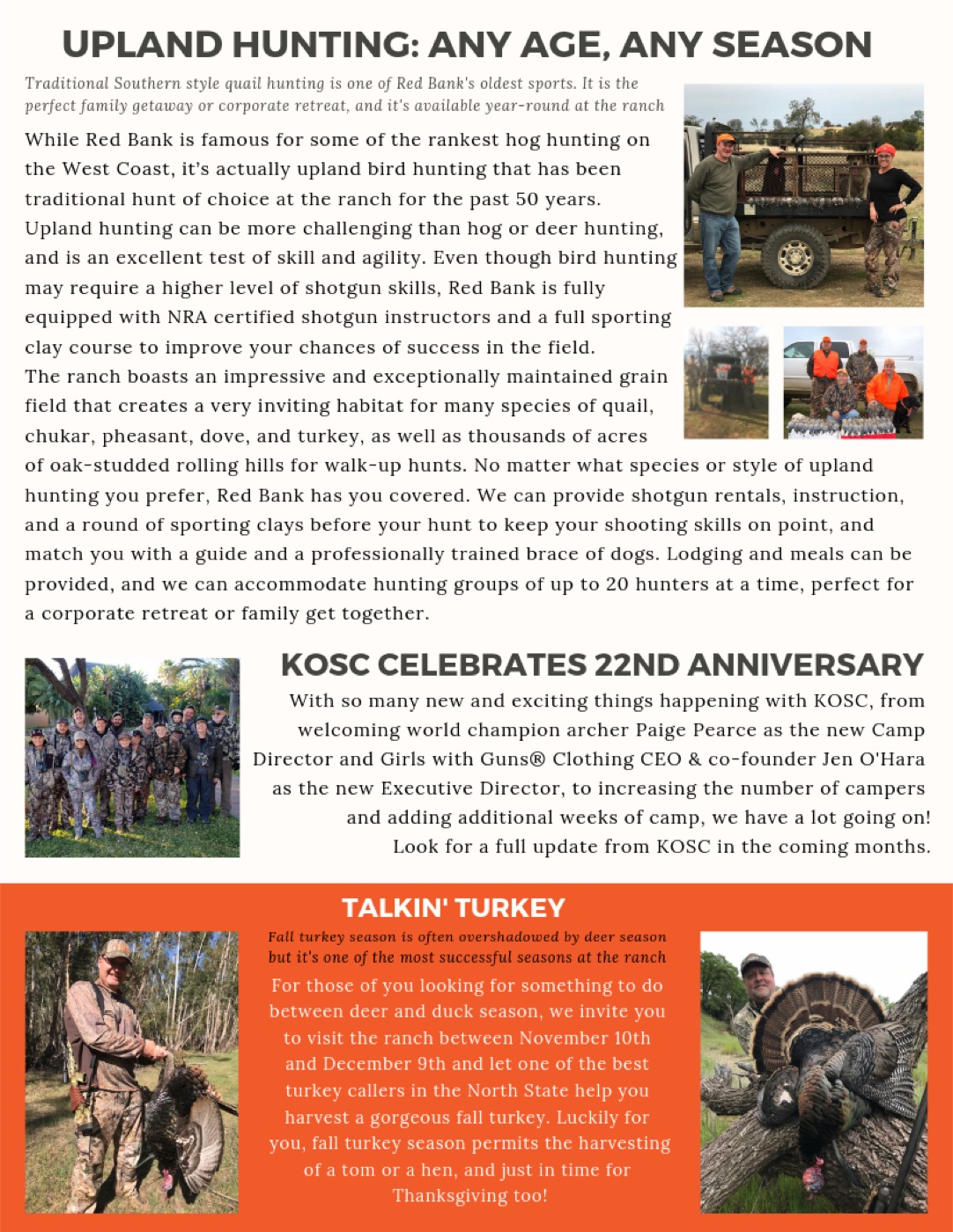 Around the Ranch — November 2018 — page 3
